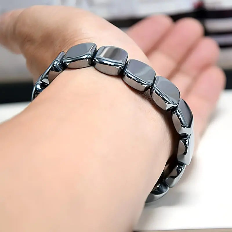 Bracelet hématite éclipse