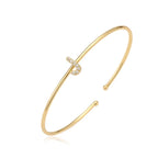 Bracelet initiale minimaliste j