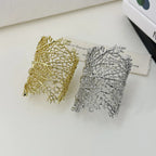 Bracciale Largo Corallo Donna oro