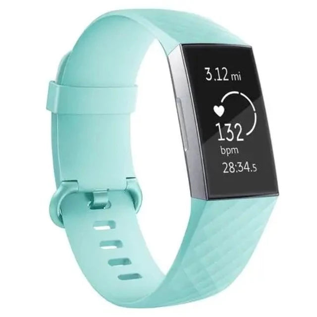 Bracelet Montre Fitbit Charge 3 & Charge 4 vert