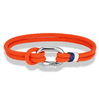 Nautisk armbånd i flettet reb med knude til mænd eller kvinder 