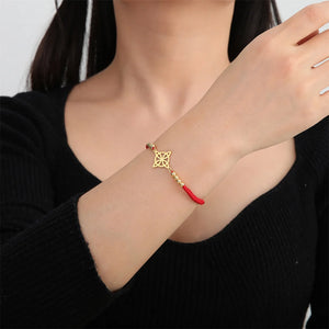 Bracelet Noeud de Sorcière Femme Gourmette Protection Wiccan 1