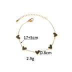 Bracelet nuancier de coeurs
