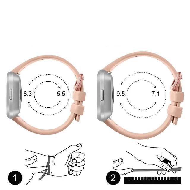 Brățară cu Sclipici pentru Ceas Fitbit Versa 1 Versa 2 