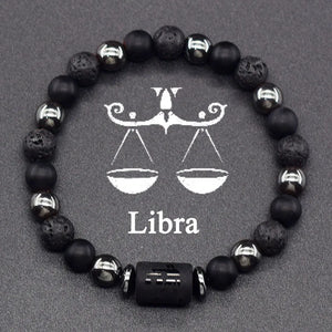 Bracelet Perles Signe du Zodiaque 12 Constellations