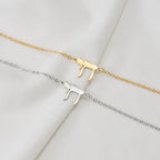Armband für Damen mit dem jüdischen Symbol Chai in Silber