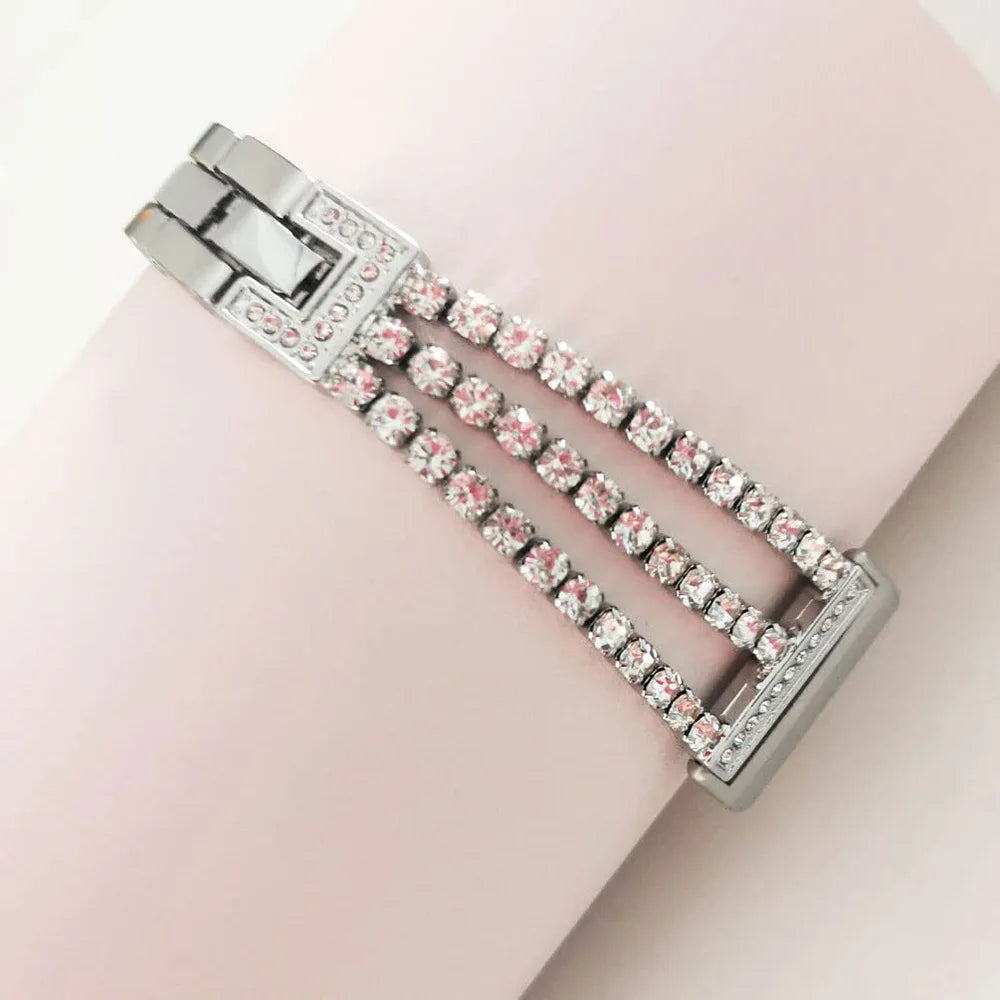 Bracciale da donna Google Pixel Watch 1, 2, 3, 4 41mm 45mm argento