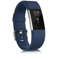 Armband voor Fitbit Charge 2 marineblauw