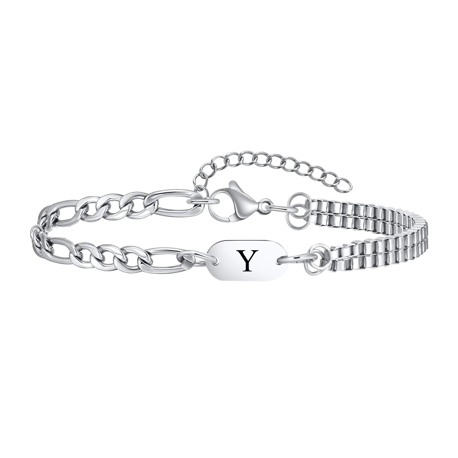Bracelet homme initiale y