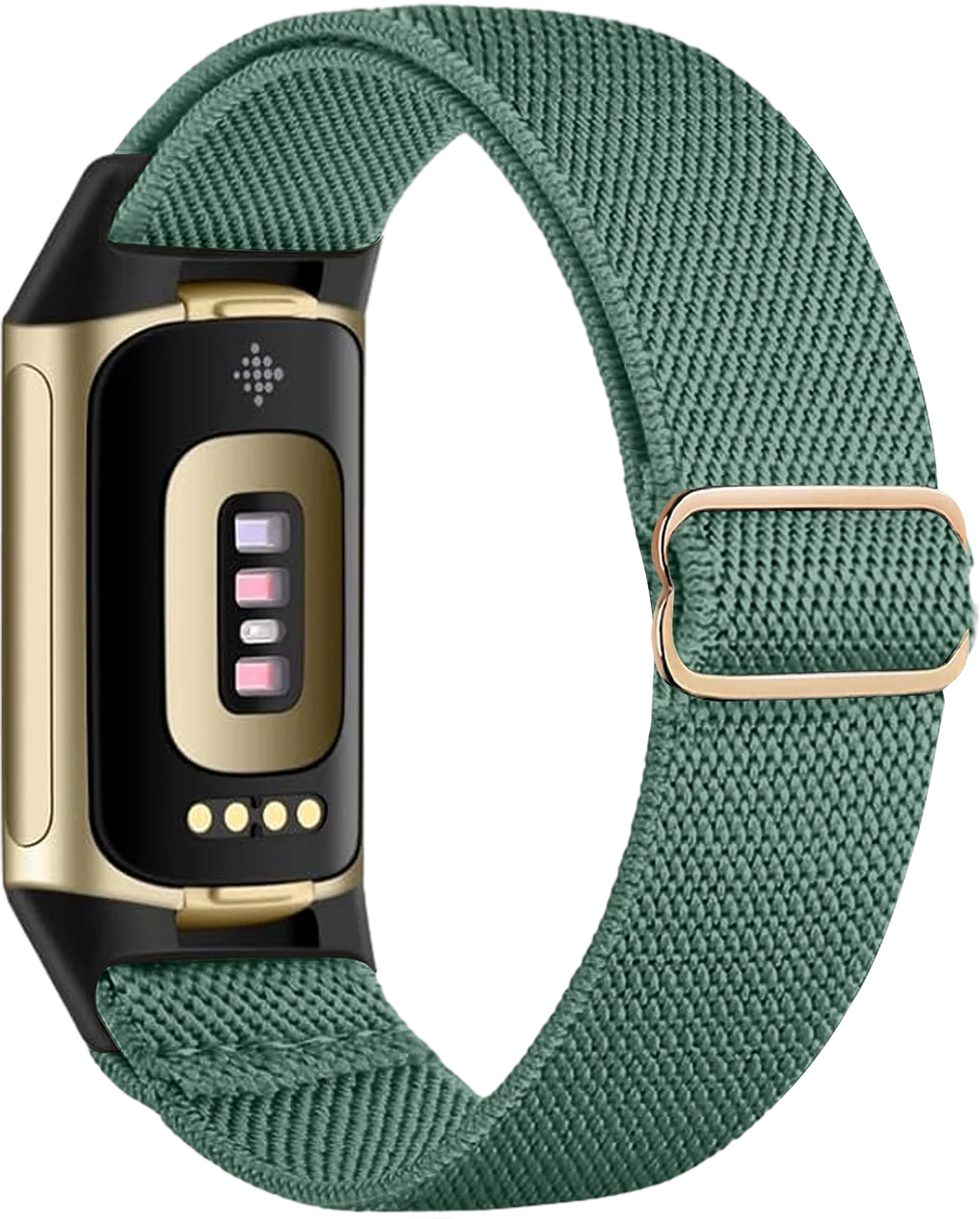 Bracelet pour montre Fitbit Charge 5, Charge 6  vert
