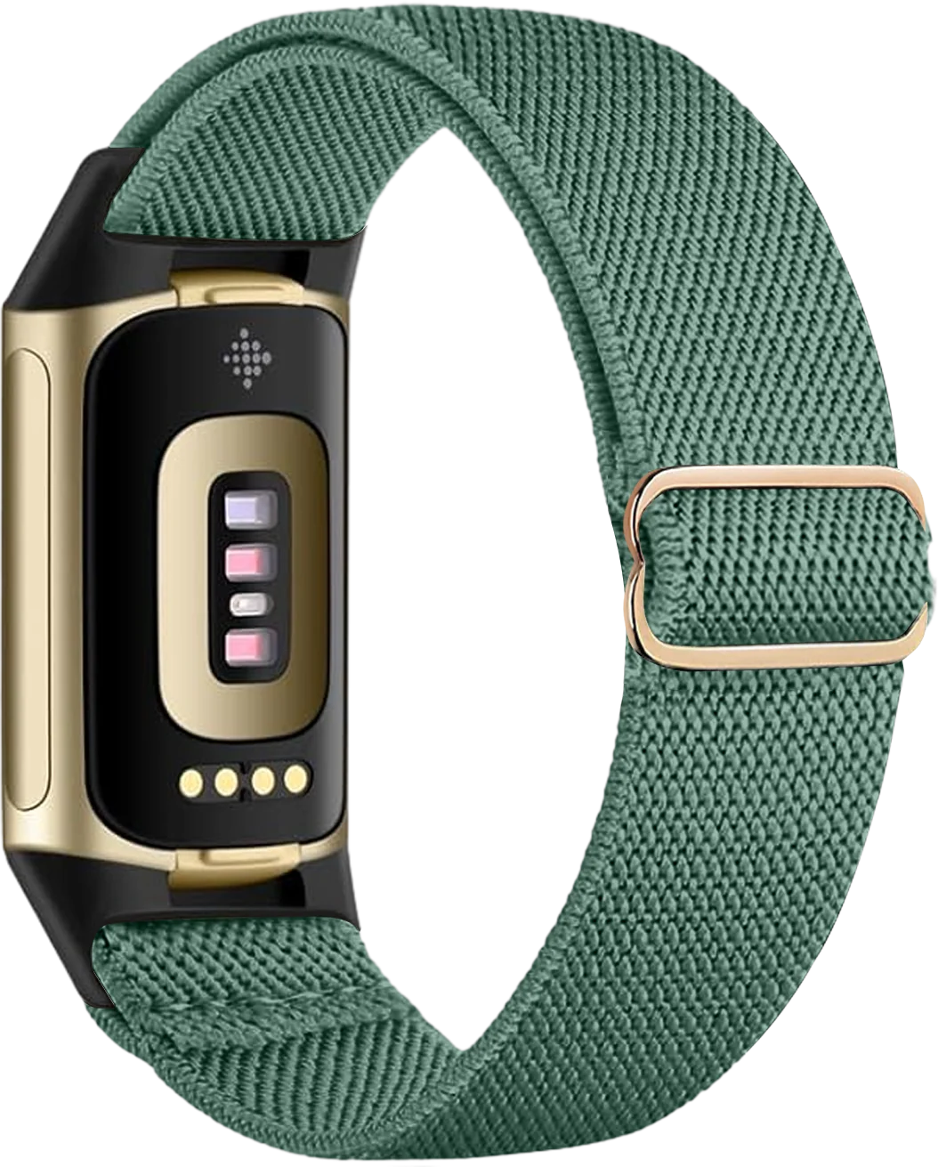 Bracelet pour montre Fitbit Charge 5, Charge 6  vert