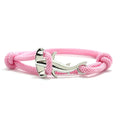 Bracelet Requin Marteau argent et rose