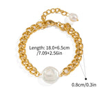 Bracelet Rétro avec Perle