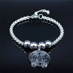 Bracelet Roue d'Hécate Strophalos Sorcellerie Wiccan