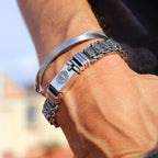 Bracelet roue de prière tibétaine