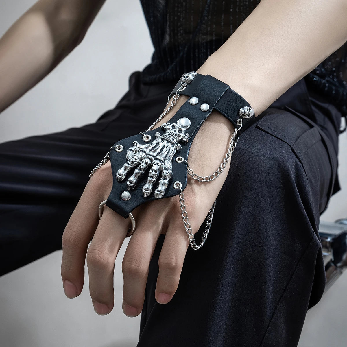 Bracelet de Main Squelette