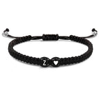 Bracelet tressé initiale z