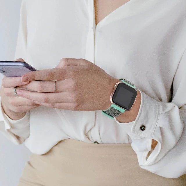 Cinturino intrecciato Fitbit Versa 1 Versa 2 Versa 3