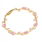 Bracelet tulipe hollandaise - "ELEGANT TULIP"