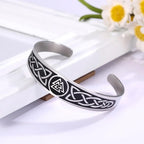 Bracelet viking Valknut ajustable