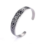 Bracelet viking Valknut ajustable