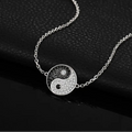 Bracelet Yin Yang avec Strass