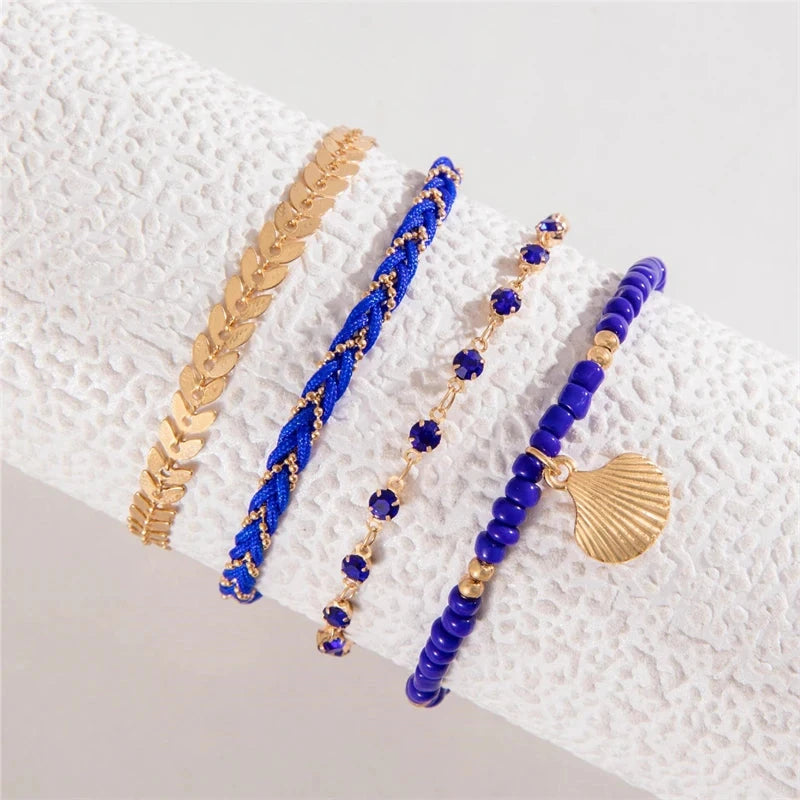Bracelets de Style Bohême bleu