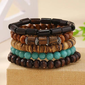 Bracelets de Style Ethnique Multicolore 1