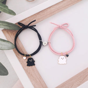 Bracelets pour Couples d'Amis Gourmette Fantômes 1