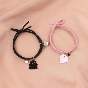 Bracelets pour Couples d'Amis Gourmette Fantômes 1