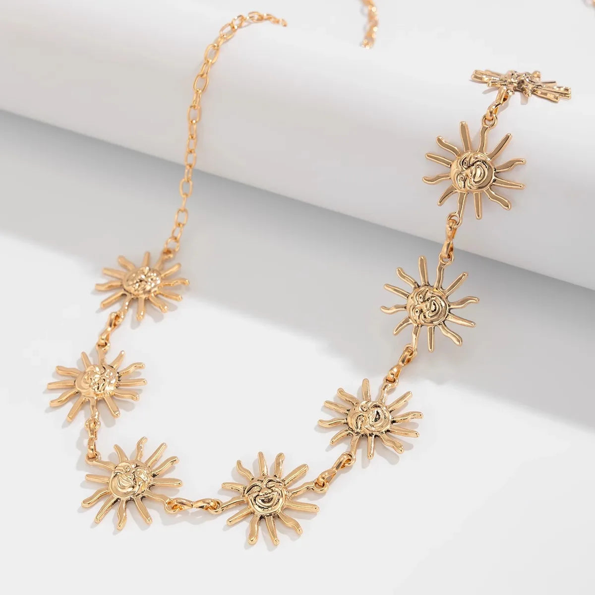 Chaîne de hanche soleil - bijou de taille et ventre pour femme 