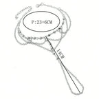 Chaîne de Pied Fleurs Dorées - Bijou de Pied Femme