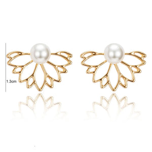 Clous d'Oreille Fleur de Lotus Femme