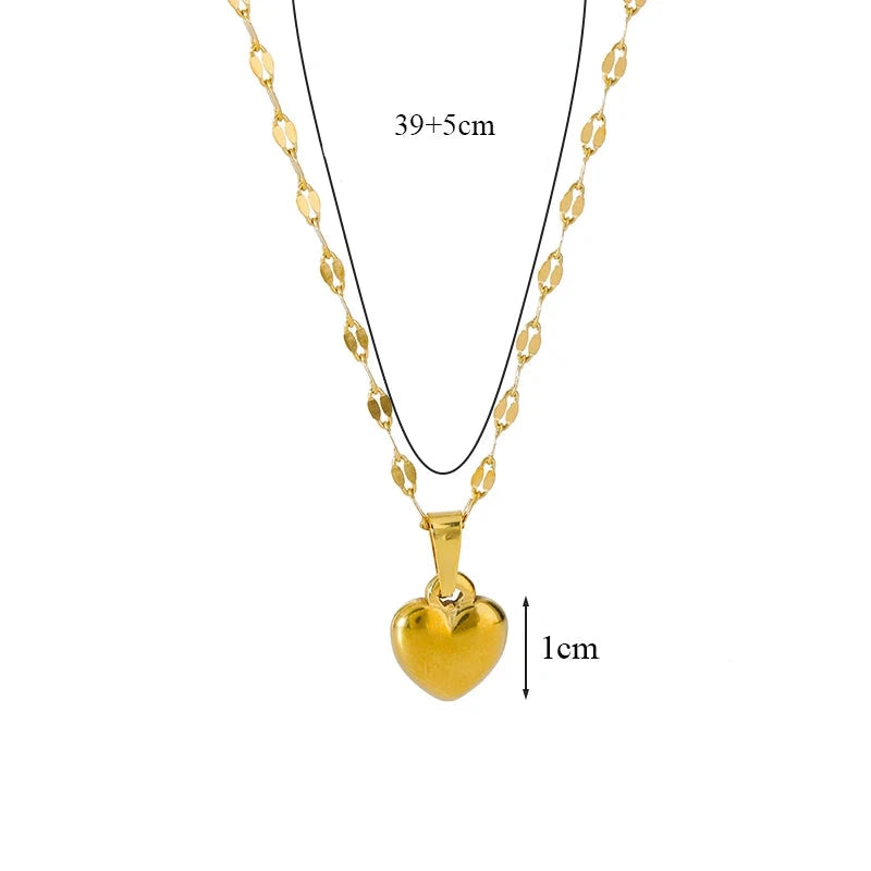Set of 3 Heart Jewelry 