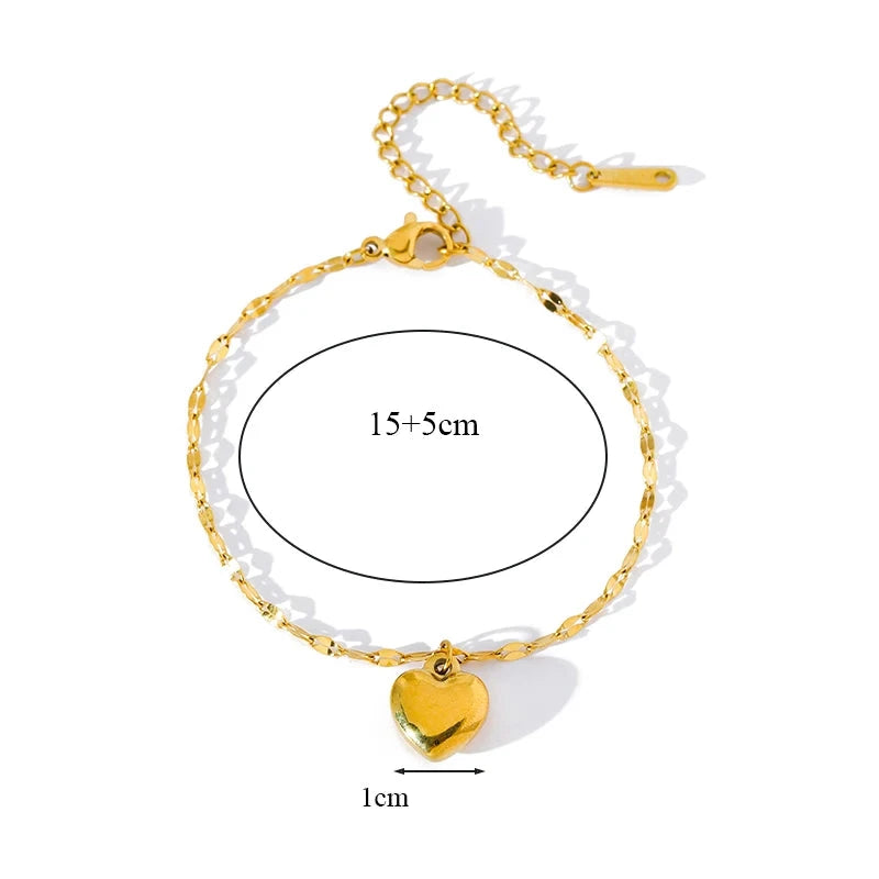 Set med 3 hjärtsmycken 