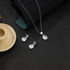 Set of 3 Water Drop Jewelry 