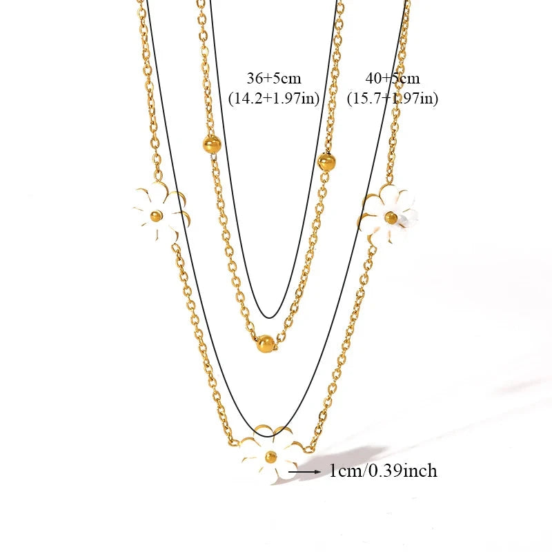 Set de 3 bijuterii Margarete Aur 