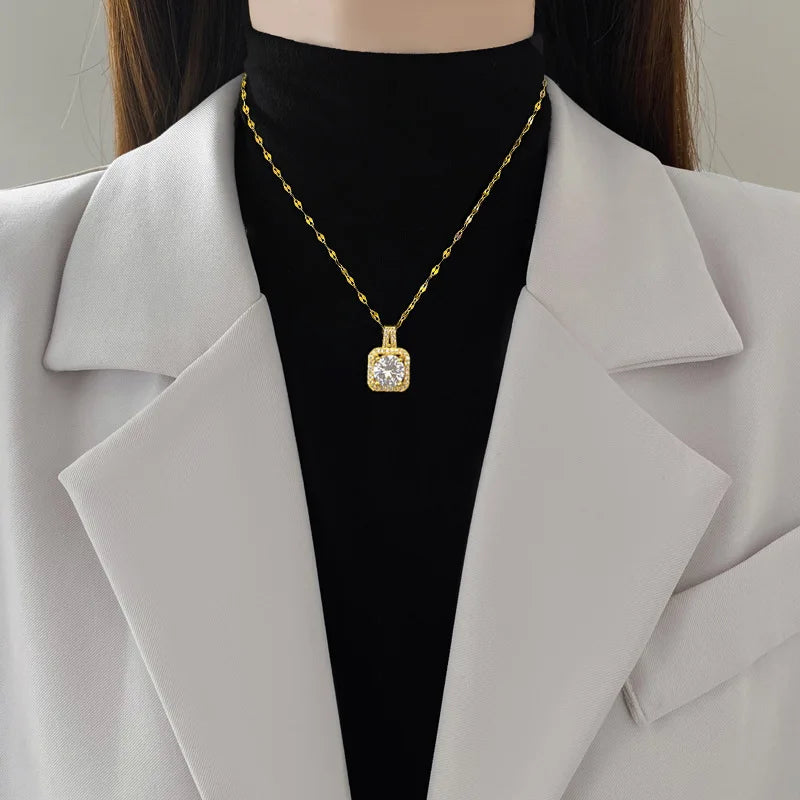 Scatola da 3 gioielli con zirconi
