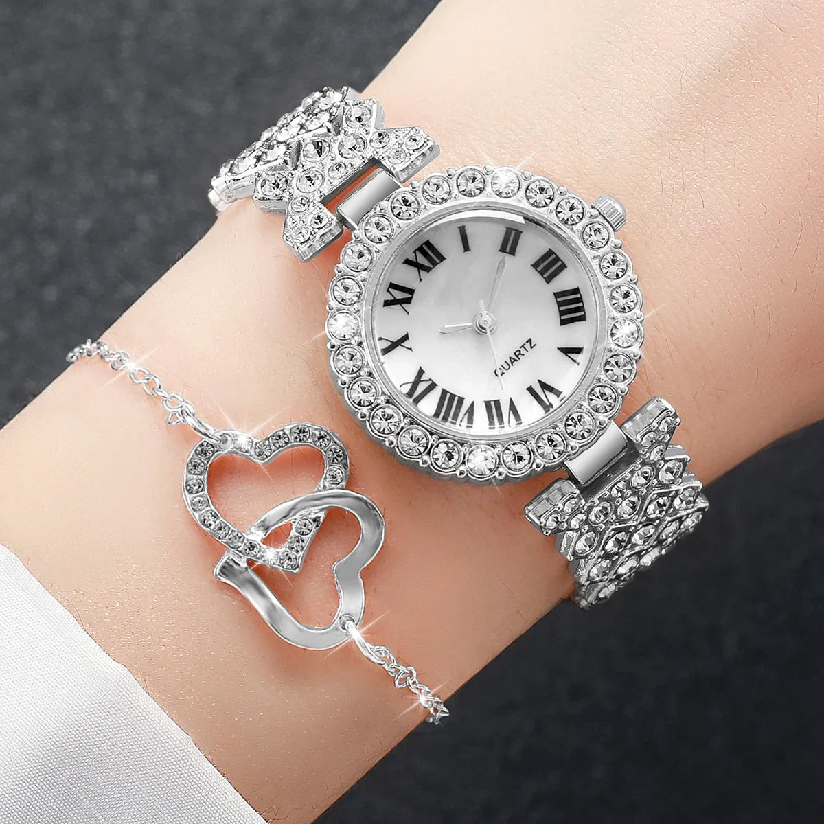 Scatola da 5 gioielli a forma di cuore