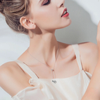 Collier avec Long Pendentif Arbre de Vie