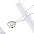 Collier avec Pendentif Arbre de Vie pour Femme avec Zircon