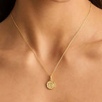 Collier avec Pendentif Astrologie Signe du Zodiaque