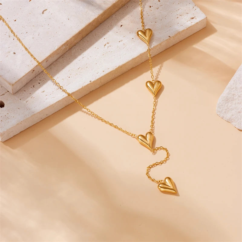 Collier avec Pendentif Coeur pour Femme