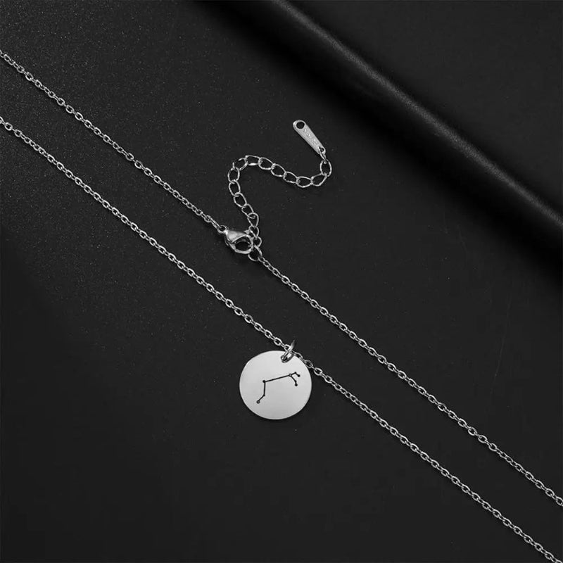 Collier avec Pendentif Constellation Signe du Zodiaque