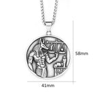 Collier avec Pendentif d'Anubis
