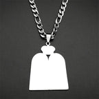 Collana con ciondolo delle preghiere ebraiche i 10 comandamenti della Torah