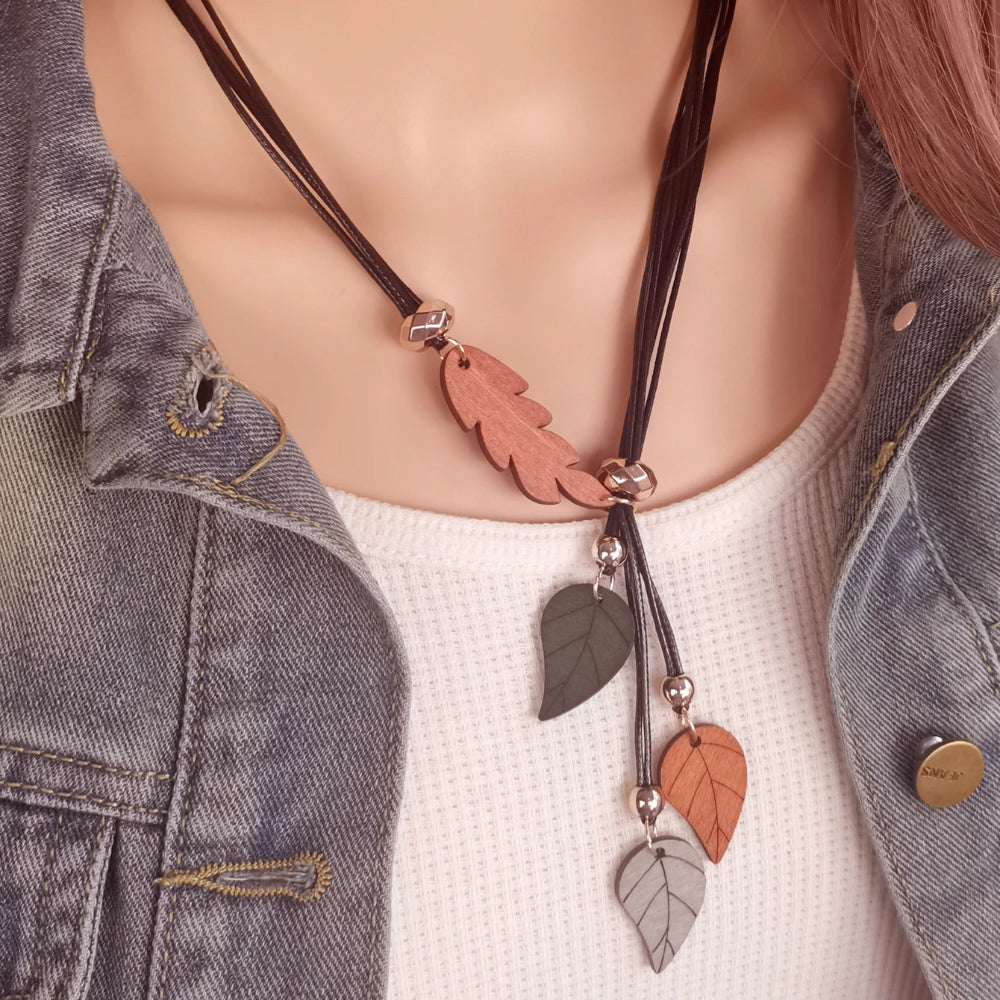 Collana con ciondolo in stile bohemien