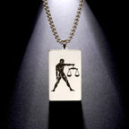 Collar con Colgante Elegante Signo del Zodiaco Astrológico