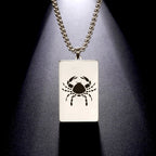 Collar con Colgante Elegante Signo del Zodiaco Astrológico