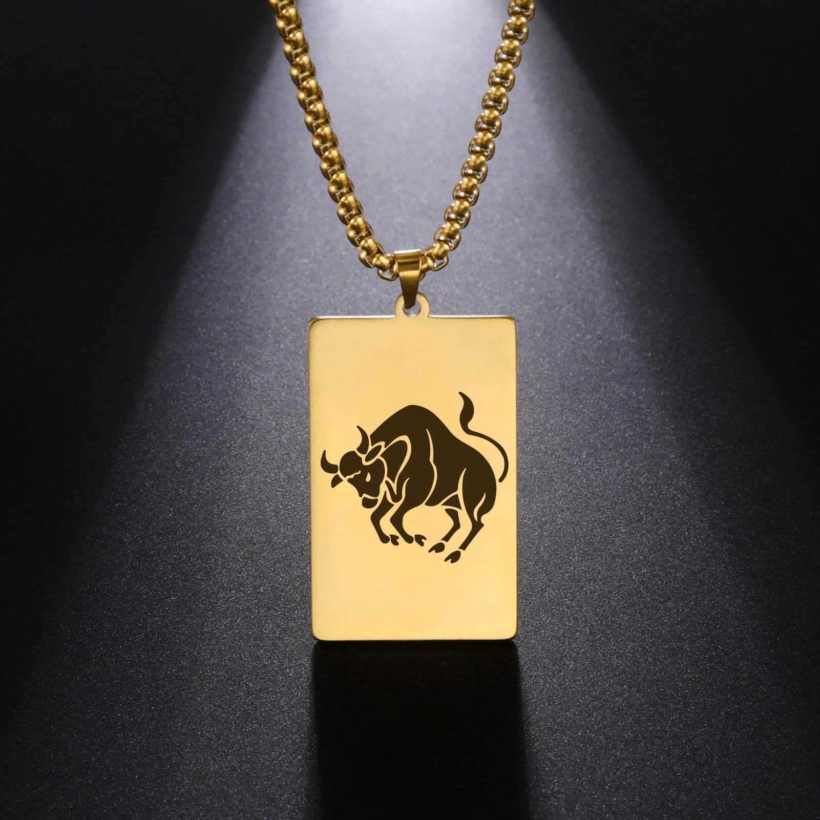 Collier avec Pendentif Elégant Signe du Zodiaque Astrologique